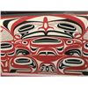 Image 2 : ARTIST SIGNED LIMITED EDITION PRINT 'OVER DOUBLE HEADED WHALE' 71/150 BY NUU-CHAH-NULTH ARTIST