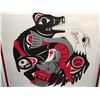 Image 2 : ARTIST SIGNED LIMITED EDITION PRINT 'WE ALL LIVE TOGETHER' 152/200 BY COAST SAILISH ARTIST STAN