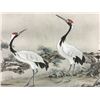 Image 2 : ORIGINAL PAINTING BY RENOWNED ARTIST WINFRED WAN-CHUN LEE 'CRANES'