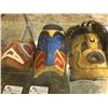 Image 2 : LOT OF 6 BC FIRST NATIONS MASKS RANGING FROM 7" TALL TO 11" TALL