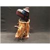 Image 2 : WOLF DANCER TOTEM POLE WITH CEDAR ROBE, 15" TALL, BY GEORGE PRICE SEABIRD ISLAND