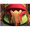 Image 2 : FROG MASK CARVED BY GEORGE PRICE SEABIRD ISLAND, 11" X 11"