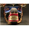 Image 2 : BEAR MASK WITH CEDAR HAIR BY EMIL THIBERT SAULTEAUX NATION, 11" X 9"