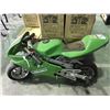 Image 1 : CHILDS GREEN POCKET BIKE, MINI BIKE RACER