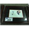 Image 2 : SET OF THREE FRAMED PRINTS BY RICHARD SHORTY, NORTHERN TUCHONE NATION.