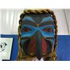 Image 1 : HAWK MAN MASK CARVED BY EMIL THIBERT, 16" TALL X 12" WIDE