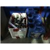 Image 2 : 5 - 5 LITER CONTAINERS OF 5W-30 SYNTHETIC MOTOR OIL & A BOX OF 24 -  10OZ. POWER STEERING FLUID