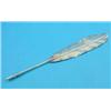 Image 1 : A Victorian silver quill, inscribed 'Prize at Tonbridge School 1894..', Makers mark only for Kilp...