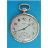Image 1 : An 18ct gold Breguet keyless dress watch with silvered arabic dial and subsidiary seconds, number...