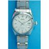 Image 1 : A gentleman's steel Rolex Oysterdate Precision wrist watch with white dial, baton numerals and st...