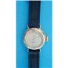 Image 1 : A lady's 18ct gold Rolex Precision wrist watch, with baton numerals....