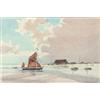 Image 1 : Sydney Vale (1916-) watercolour, Norfolk estuary, signed, 10 x 15 ins....