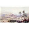 Image 1 : W Lyttleton watercolour, View of Fort MacDonald, Ceylon, formerly called Nuwara Eliya and renamed...