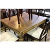Image 1 : ANTIQUE OAK DINING TABLE
