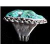 Image 4 : Navajo Turquoise Nugget & Sterling Ring