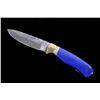 Image 3 : Damascus & Lapis Custom Montana Knife
