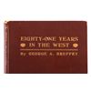 Image 2 : "Eighty-One Years in the West" By George Bruffey