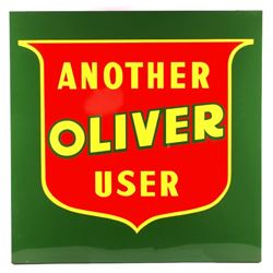 Oliver Tractor Advertising Sign