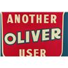 Image 3 : Oliver Tractor Advertising Sign