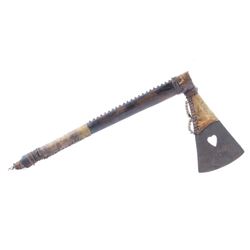 Crow Indian Tomahawk Heart Cutout 19th Century