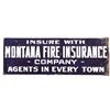 Image 1 : Early Montana Fire Insurance Company Sign