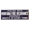 Image 2 : Early Montana Fire Insurance Company Sign
