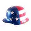 Image 1 : WWII German Stars & Stripes Motorcycle Helmet