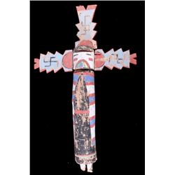 Hopi Kachina Whirling Logs Trade Sign Carving 1900
