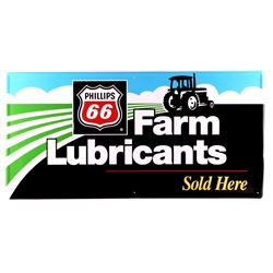 Phillips 66 Farm Lubricants Sign