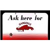Image 2 : Rare Mobiloil Gargoyle Porcelain Sign c. 1930's