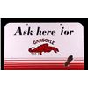 Image 9 : Rare Mobiloil Gargoyle Porcelain Sign c. 1930's