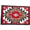 Image 6 : Navajo Ganado Pattern Wool Trade Rug 1940-1960