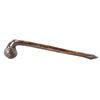 Image 15 : Great Lakes Ball Head War Club with Otter 19th C.