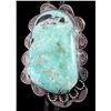Image 1 : Navajo Exceptionally Large Turquoise Nugget Bolo