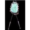 Image 3 : Navajo Exceptionally Large Turquoise Nugget Bolo