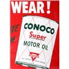 Image 9 : Conoco Drain & Refill 50000 Miles Advertising Sign