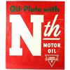 Image 5 : Conoco Nth Oil Advertising Double Sided Sign 1940
