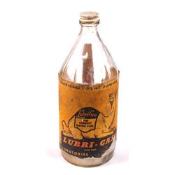 Lubri-Gas Additive Glass Bottle w/ Original Label