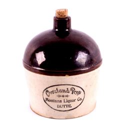 Montana Liquor Company Butte Overland Rye Jug