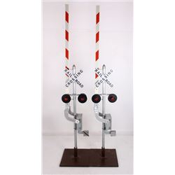 Railroad Crossing Signals 7.5" Gauge Live Steam