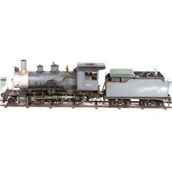 Live Steam Propane 7.5" Gauge Locomotive Ride-On