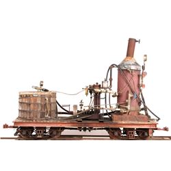 CliShay Live Steam Coal Locomotive 7.5" Railroad