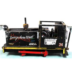 OR&W 7.5" Gauge Live Steam Gas Switcher Locomotive