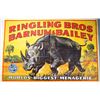 Image 14 : Ringling Brothers Circus Canvas Banner circa 1947