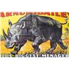Image 2 : Ringling Brothers Circus Canvas Banner circa 1947