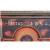 Image 8 : Austrian Wood Painted Trunk circa 1824
