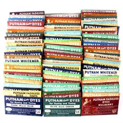 New Old Stock Putnam Dye Packet Collection