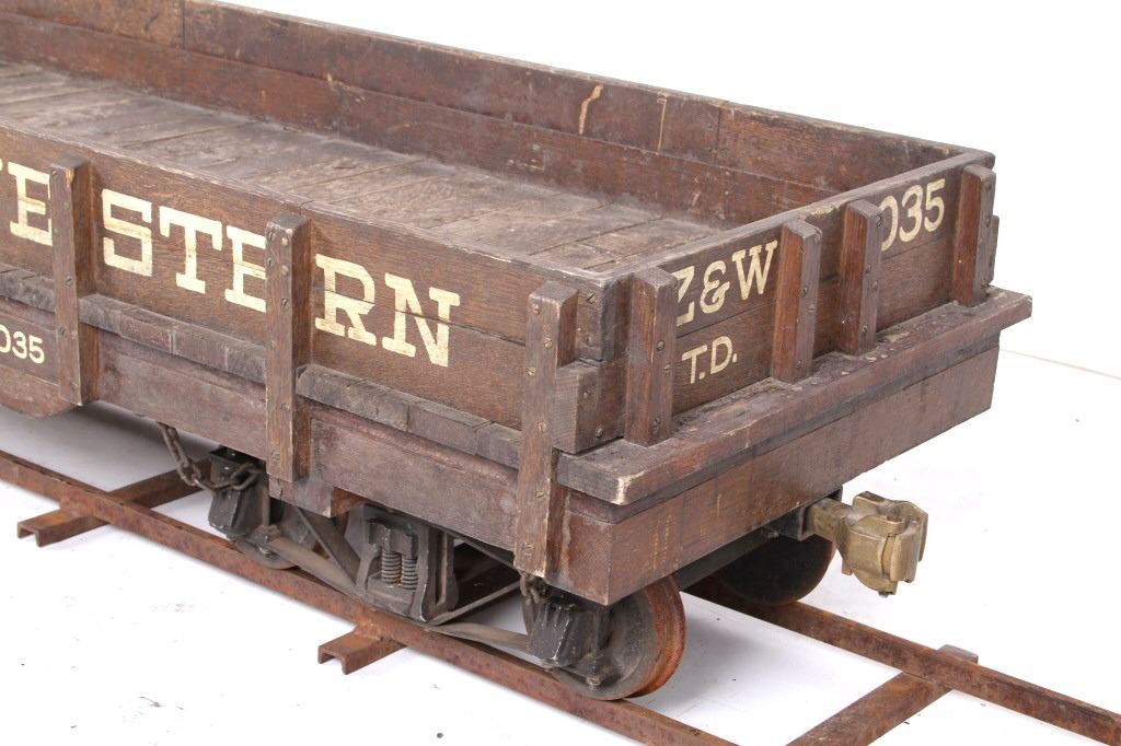 Zanesville & Western Railroad Box Car 7.5" Gauge