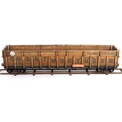 Great Northern Railroad Box Car 7.5" Gauge