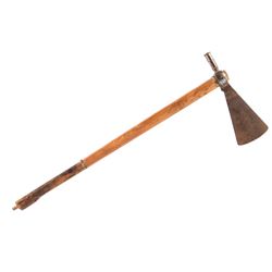 Cheyenne Pipe Tomahawk Carved Haft circa 1840